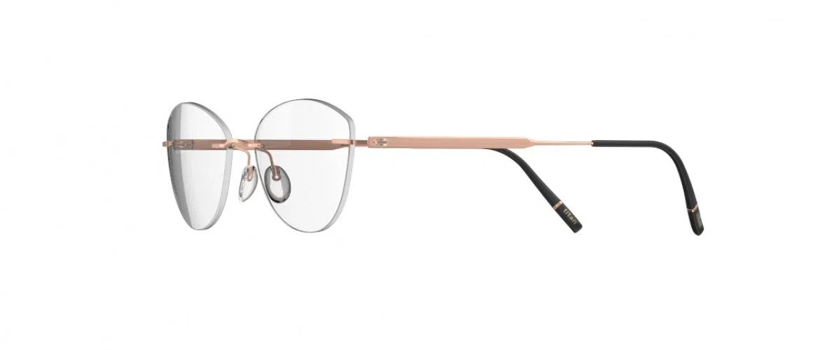 Silhouette The Timeless Visionary Demo Rimless 5603 Eyeglasses - view 52